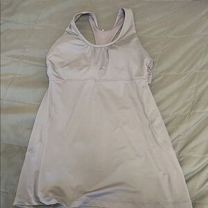 lululemon athletica Gray Tank Top